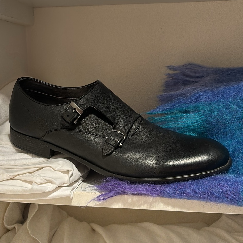 John Varvatos Monk Strap Dress Shoes